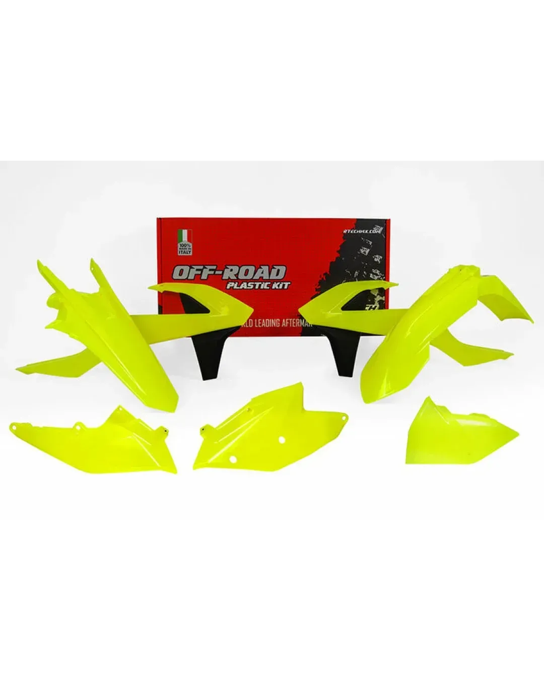 Комплект пластмаси RACETECH Plastic Kit Neon Yellow KTM EXC/EXC-F 17-19/20