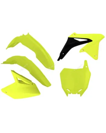 Комплект пластмаси RACETECH Plastic Kit Neon Yellow Suzuki RM-Z450 08-17