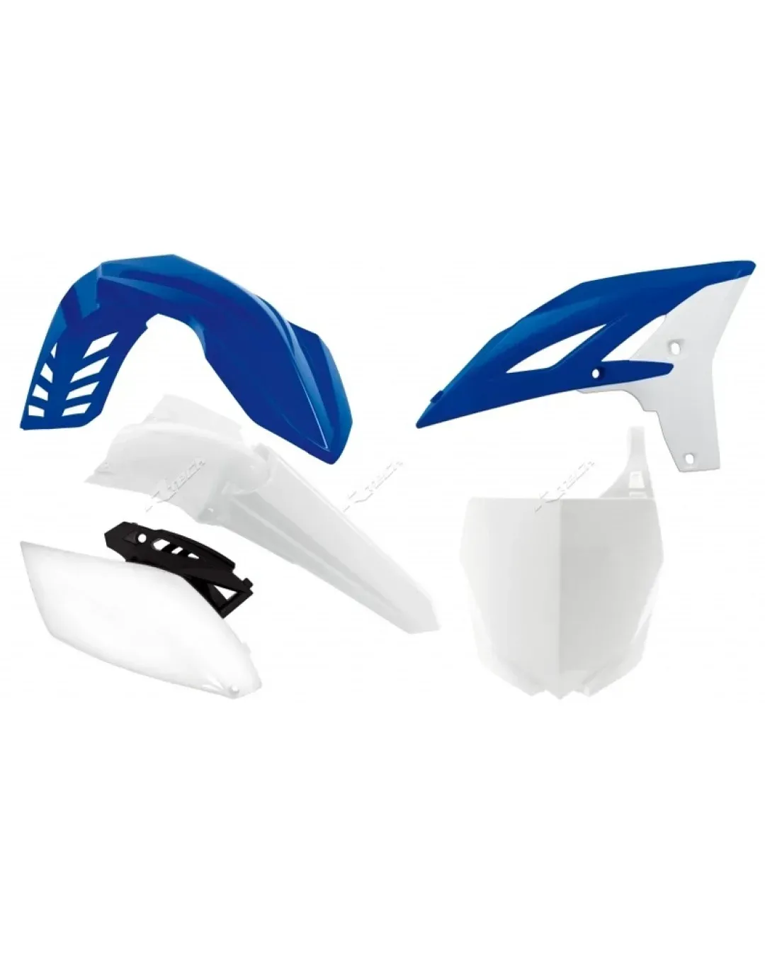 Комплект пластмаси RACETECH Plastic Kit OEM Colour (2013) Blue/White Yamaha YZ250F 10-13