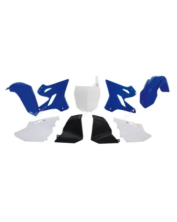 Комплект пластмаси RACETECH Plastic Kit Replica (15-16) Blue/White Yamaha YZ125/250 02-14