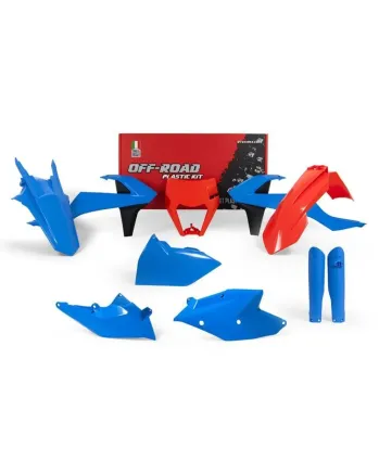 Комплект пластмаси RACETECH Plastic Kit Vintage Blue/Orange Limited Edition KTM 17-19