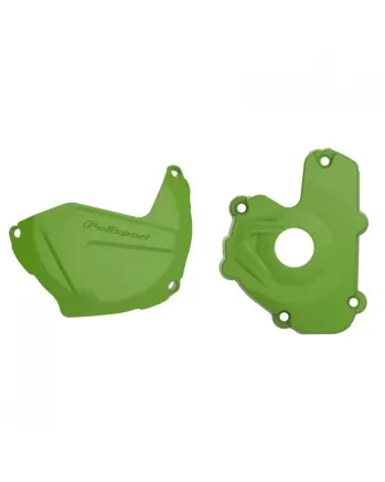 Комплект предпазители за двигател KAWASAKI KX250F 2013-16 GREEN