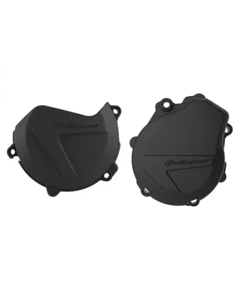 Комплект предпазители за двигател KTM 450,500 EXC-F/XCF-W HUSQVARNA FE450/501 2017-22 BLACK