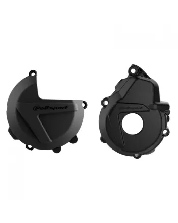 Комплект предпазители за двигател KTM EXCF/XCFW 250/350 2017- FE250/350 2019- BLACK