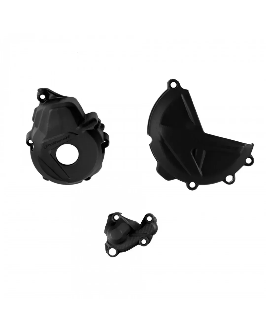 Комплект предпазители за двигател POLISPORT Engine Covers Protection Kit Gasgas EC-F 250/350 - 2021-23 Black