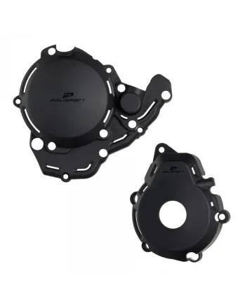 Комплект протектор за капака на двигателя POLISPORT Extreme Engine Protection Kit KTM EXC-F 250/350 (2024) Black