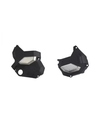 Комплект протектор за капака на двигателя POLISPORT KAWASAKI Z650 - KIT ENGINE COVER PROTECTOR BLACK - 2017-2023 MODELS