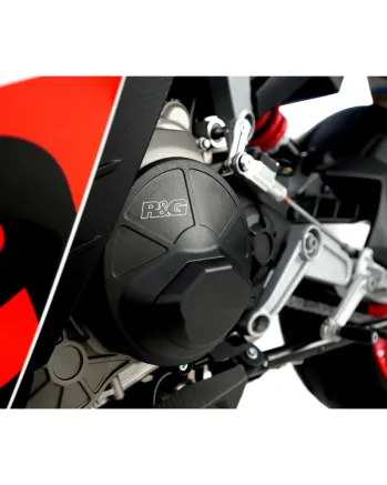 Комплект протектори за двигател R&G RACING Pro Engine Case Protection Covers (Set 2 pieces) - Black Aprilia RS660 / Tuono660 / Tuareg