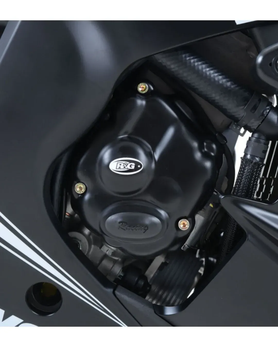Комплект протектори за двигател R&G RACING Race Series Engine Case Protection Cover Set - Black Kawasaki ZX-10R 11-25