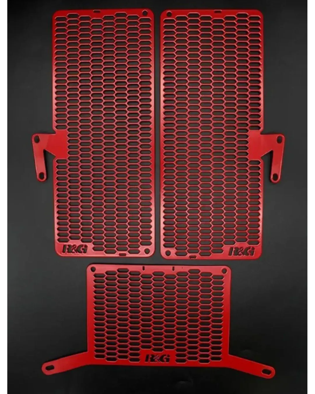 Комплект протектори за радиатори R&G RACING Pro Radiator & Oil Cooler Guard (Set of 3) Ducati Multistrada V4 21-24