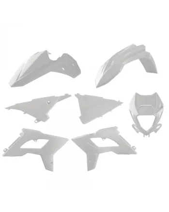 Комплект рестайлинг пластмаси POLISPORT Restyling Kit Beta RR 2T/4T (2013-17) White