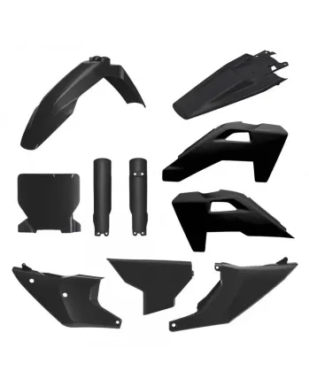 Комплект рестайлинг пластмаси POLISPORT Restyling Kit Husqvarna TC/FC (2025-26) black