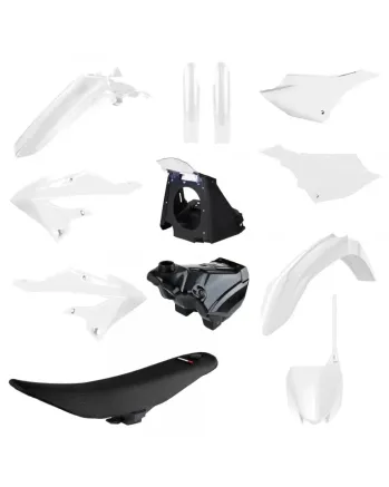 Комплект рестайлинг пластмаси POLISPORT Restyling Kit Yamaha YZ 125/250 (2002-2021) White