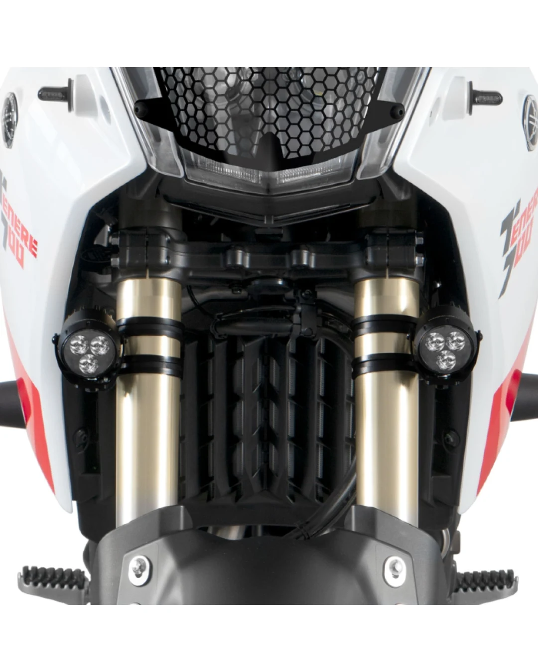 КОМПЛЕКТ СКОБИ ЗА ДОПЪЛНИТЕЛНИ СВЕТЛИНИ С ДИАМЕТЪР 54-57 Honda Africa Twin (2020-2022) Yamaha Ténéré 700 (2019-2022)