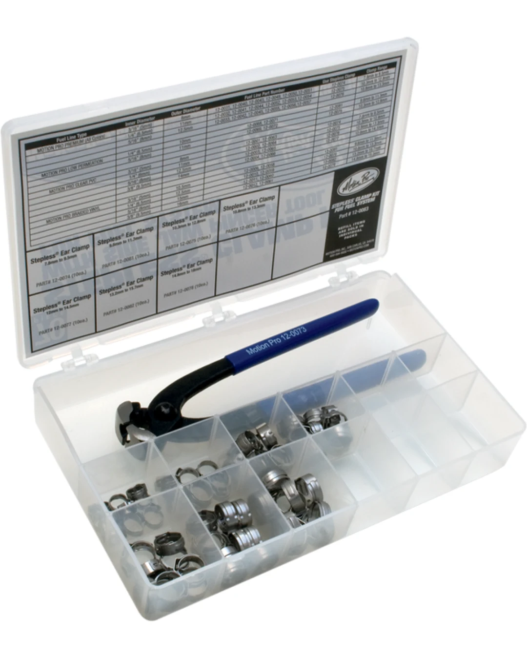 Комплект скоби за горивна система MOTION PRO CLAMP KIT FUEL LINE