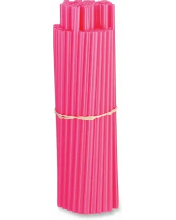 Комплект сламки за спици MOOSE RACING SPOKE SKIN MOOSE PINK