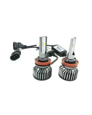Комплект uмалени mини лед диодни крушки H11 H8 H9 H11 Х11 Х8 Х9 Х11 12-24V 70W 10000lm за фарове Can Bus без грешки Photon Mono LED +3 Plus