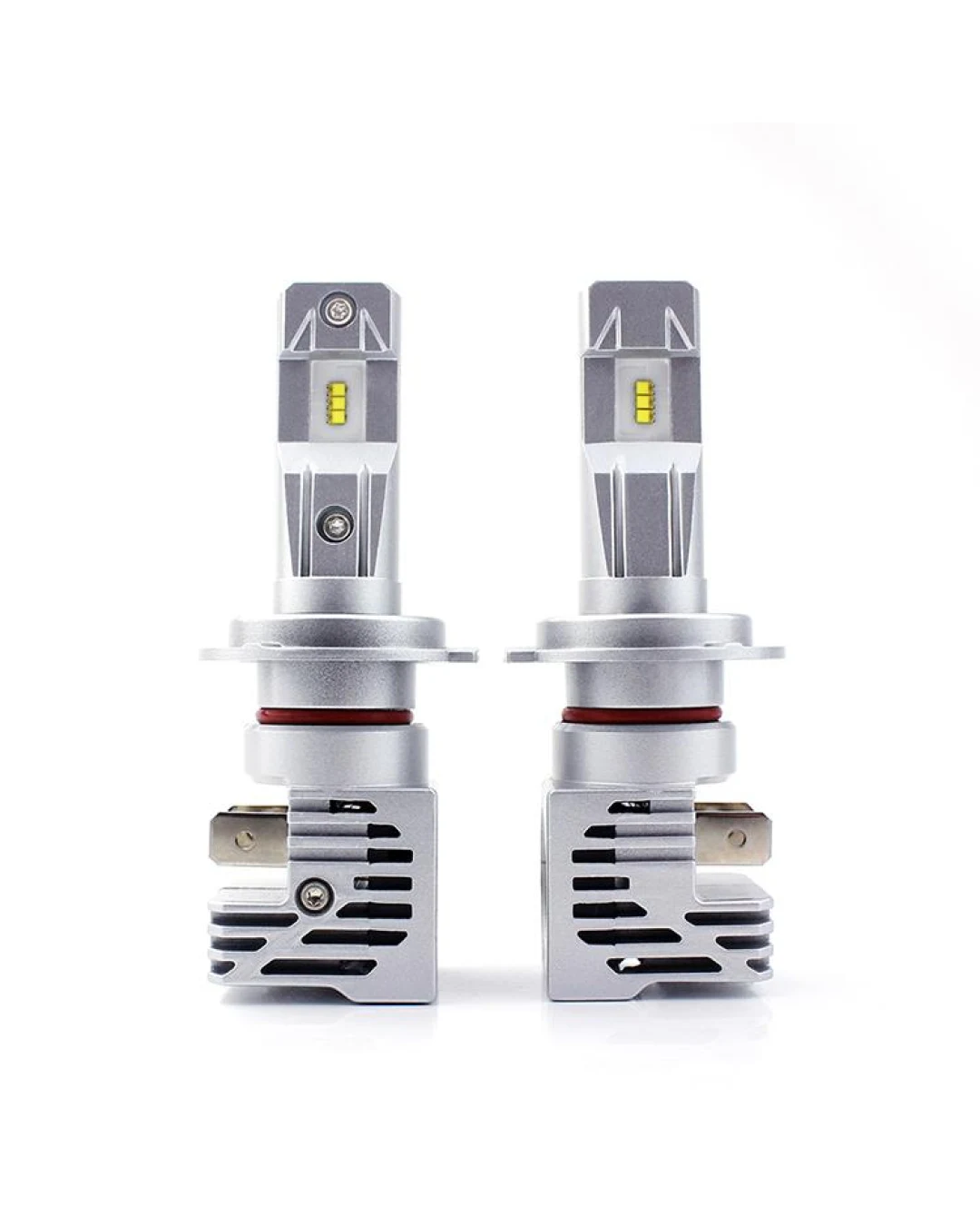 Комплект Умалени Мини LED Диодни Крушки М3 H7 12V 24V 50W 5000lm
