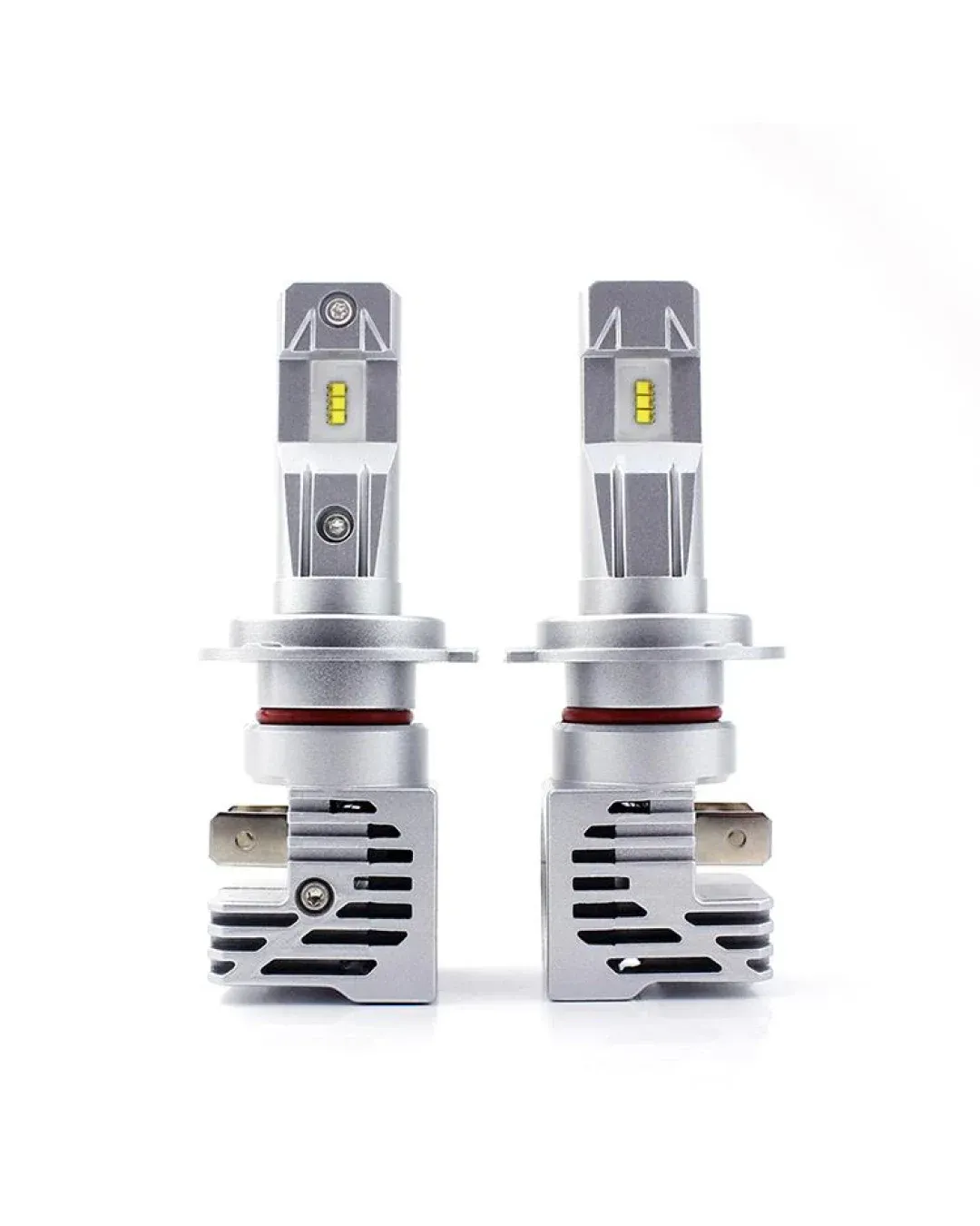 Комплект Умалени Мини LED Диодни Крушки М3 H7 12V 24V 50W 5000lm