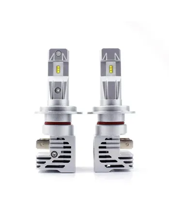 Комплект Умалени Мини LED Диодни Крушки М3 H7 12V 24V 50W 5000lm