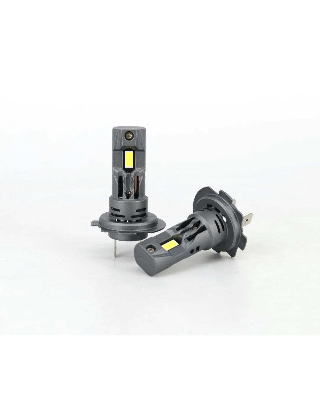 Комплект Умалени Мини LED Крушки E4S H7 H18 12V 50W 15000lm