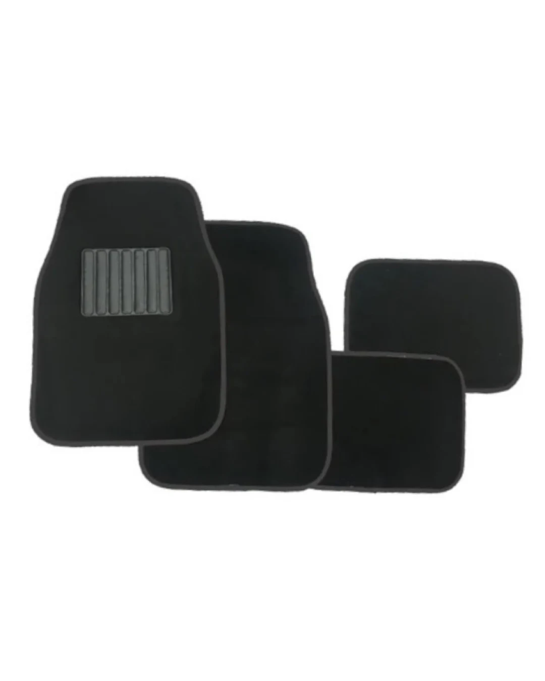 Комплект универсални мокетни стелки 4 броя с подсилване в зоната на педалите