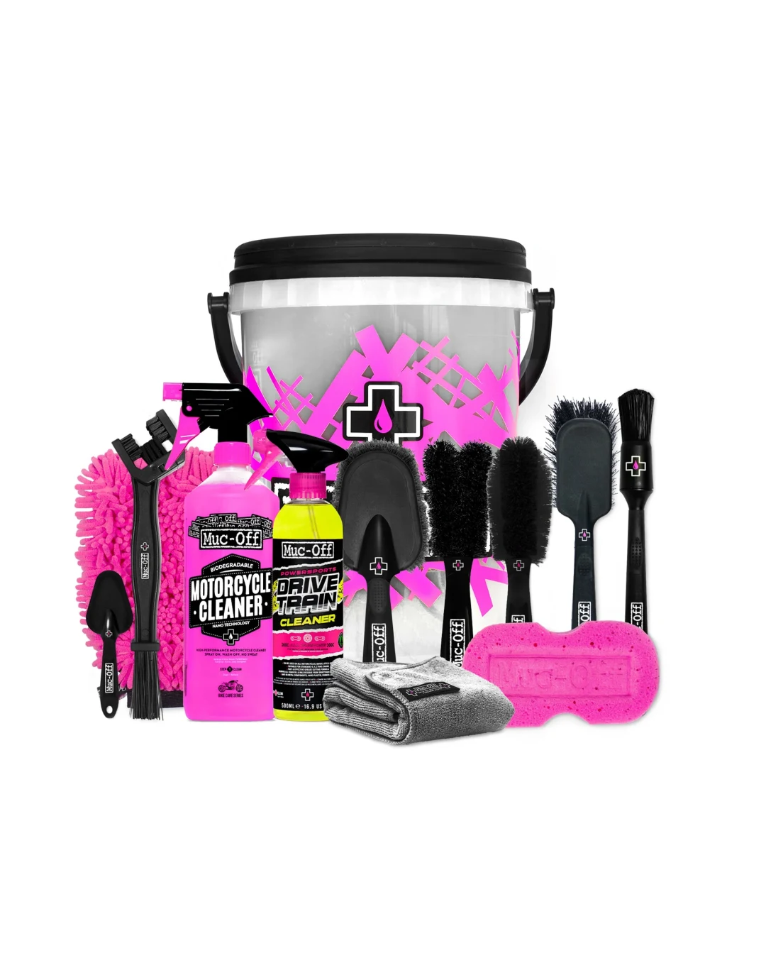 Комплект за детайлно почистване MUC-OFF DEEP CLEAN BUCKET KIT POWERSPORTS