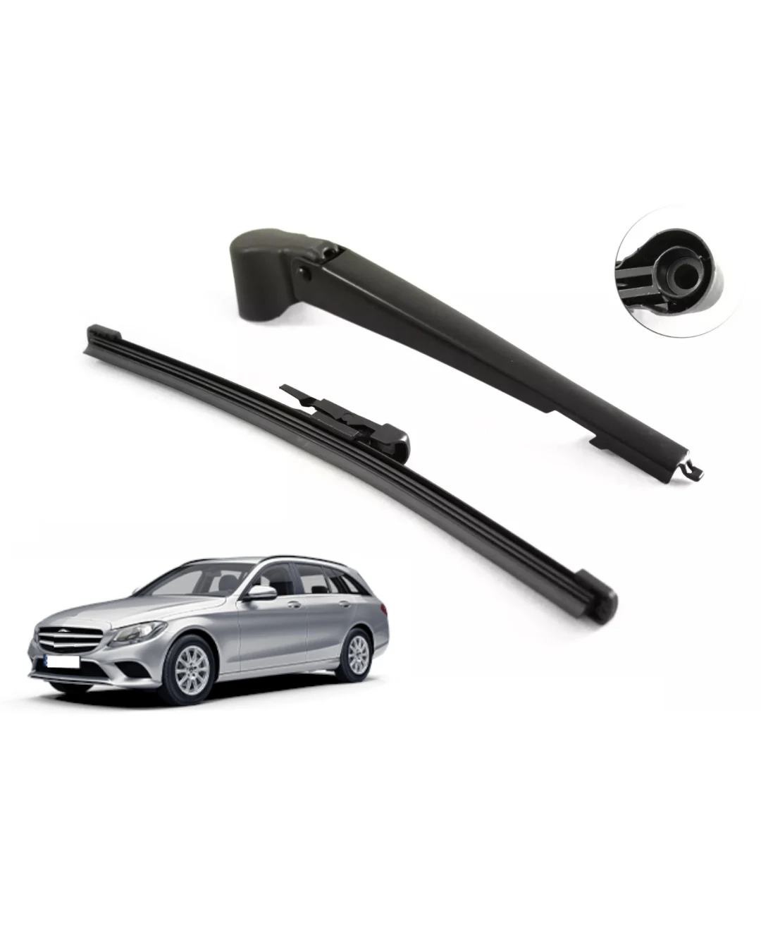Комплект задна чистачка с рамо и перо 235mm за MERCEDES S205, W176, W117