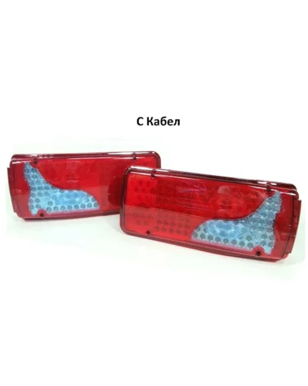 Комплект Задни Диодни LED Лед Стопове - 400mm x 150mm x 85mm 24V - подходящи за Камион Тир Ремарке Каравана Платформа