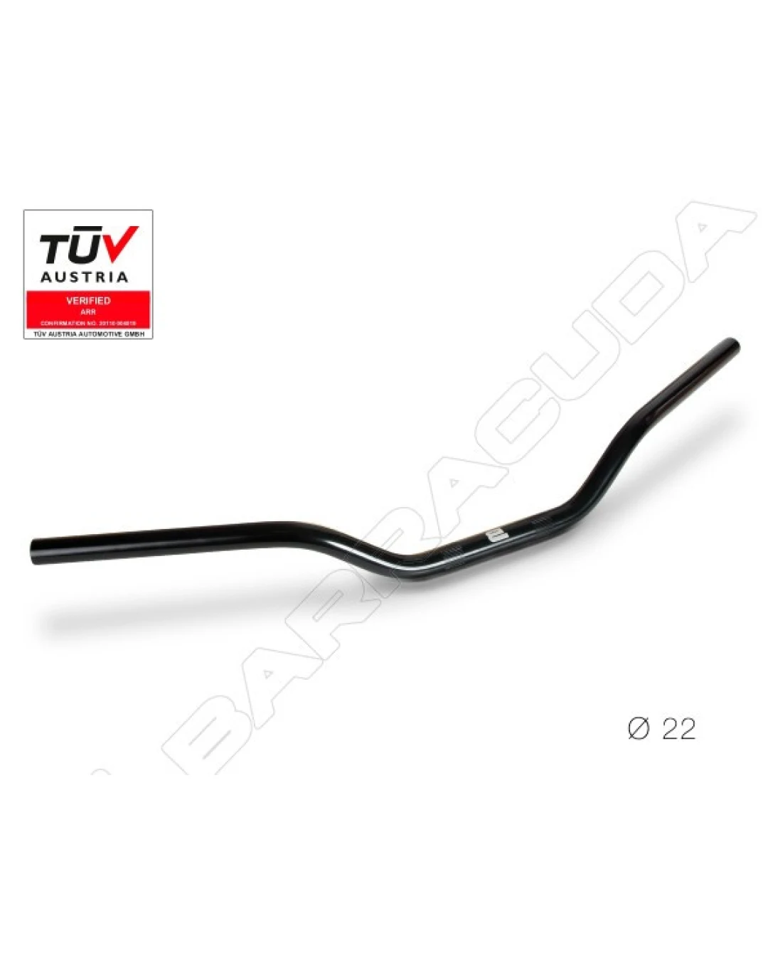 КОРМИЛО BARRACUDA HANDLEBAR RACING BLACK