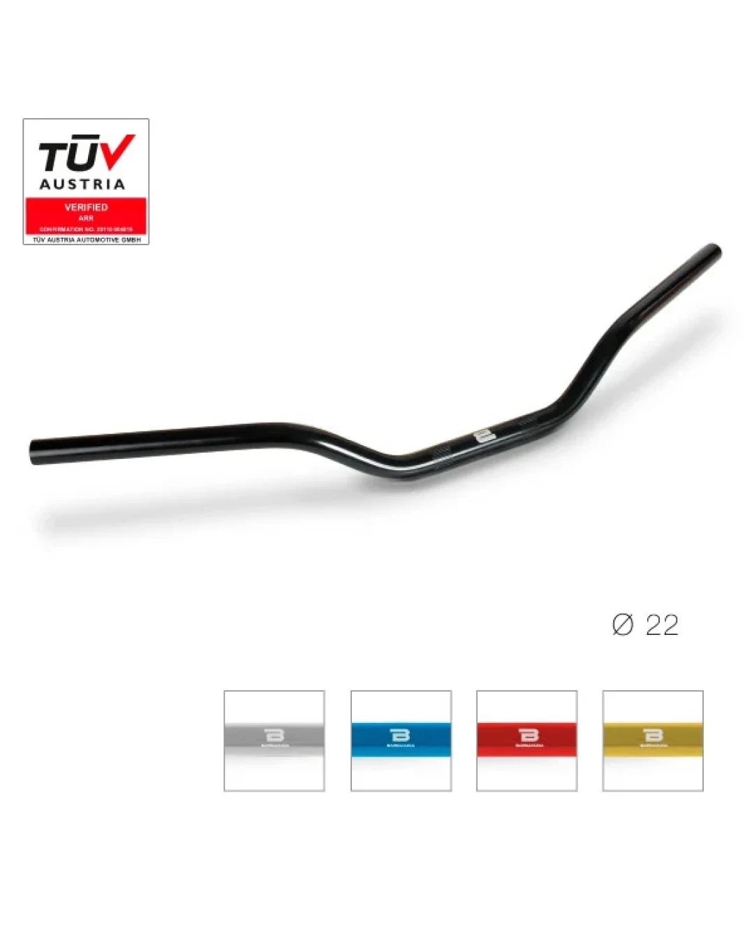 КОРМИЛО BARRACUDA HANDLEBAR RACING GOLD