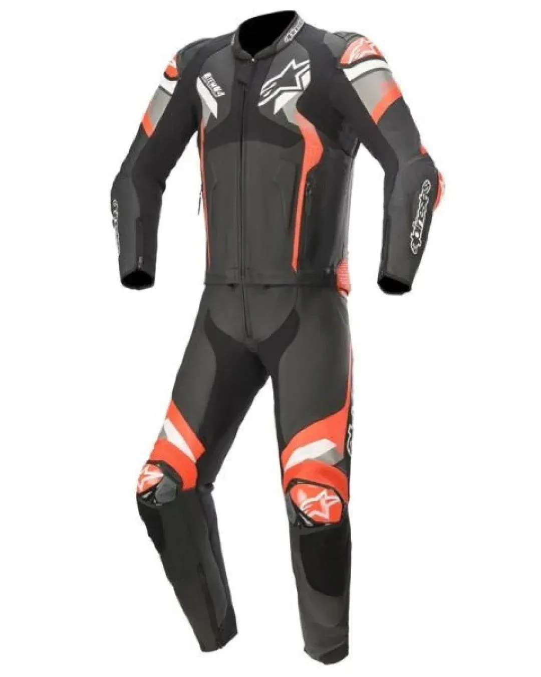 КОЖЕН ЕКИП ALPINESTARS ATEM V4 BLACK/GREY/RED 2PC