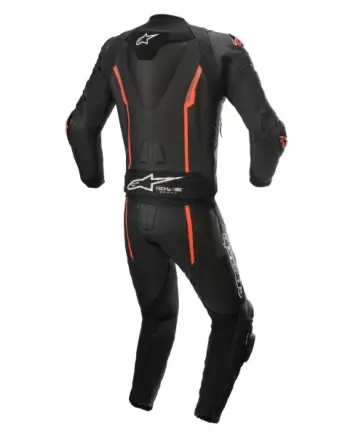 КОЖЕН ЕКИП ALPINESTARS Coveralls MISSILE V2 BLACK/FLUO RED 2PC