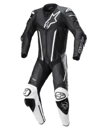 Кожен екип ALPINESTARS FUSION LEATHER BLACK/WHITE