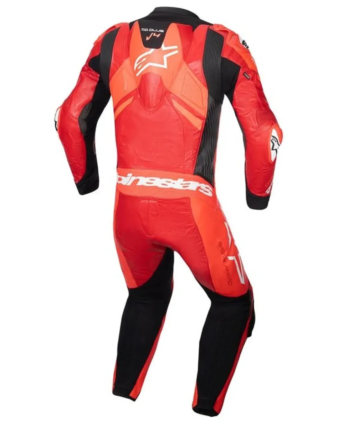 Кожен екип ALPINESTARS GP PLUS V4 SPRINT RED FLUO