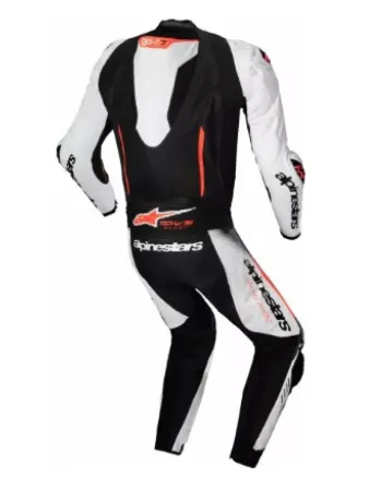 КОЖЕН ЕКИП ALPINESTARS GP-R7 1-PC WHT/BLK/RD