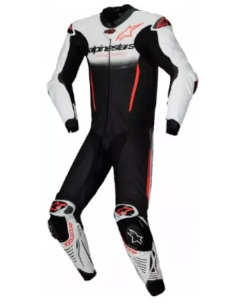 КОЖЕН ЕКИП ALPINESTARS GP-R7 1-PC WHT/BLK/RD