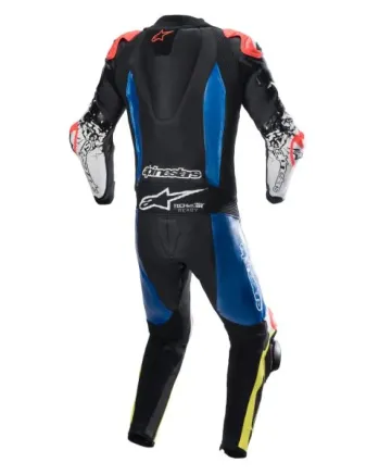 Кожен екип ALPINESTARS GP TECH V4 BLACK/BLUE/YELLOW