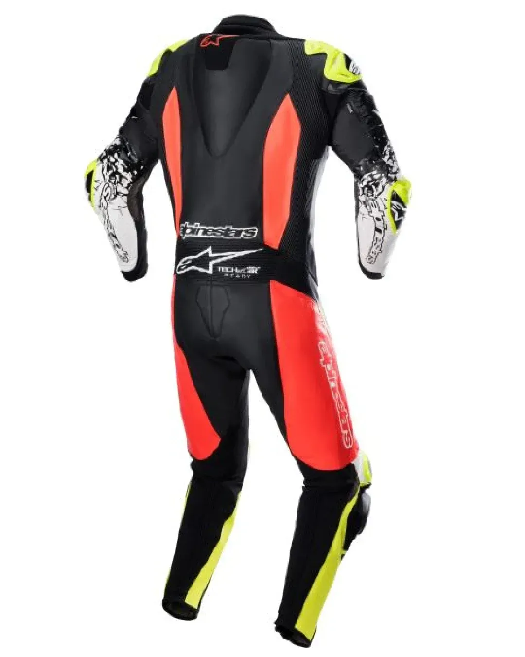 Кожен екип ALPINESTARS GP TECH V4 BLACK/RED/YELLOW