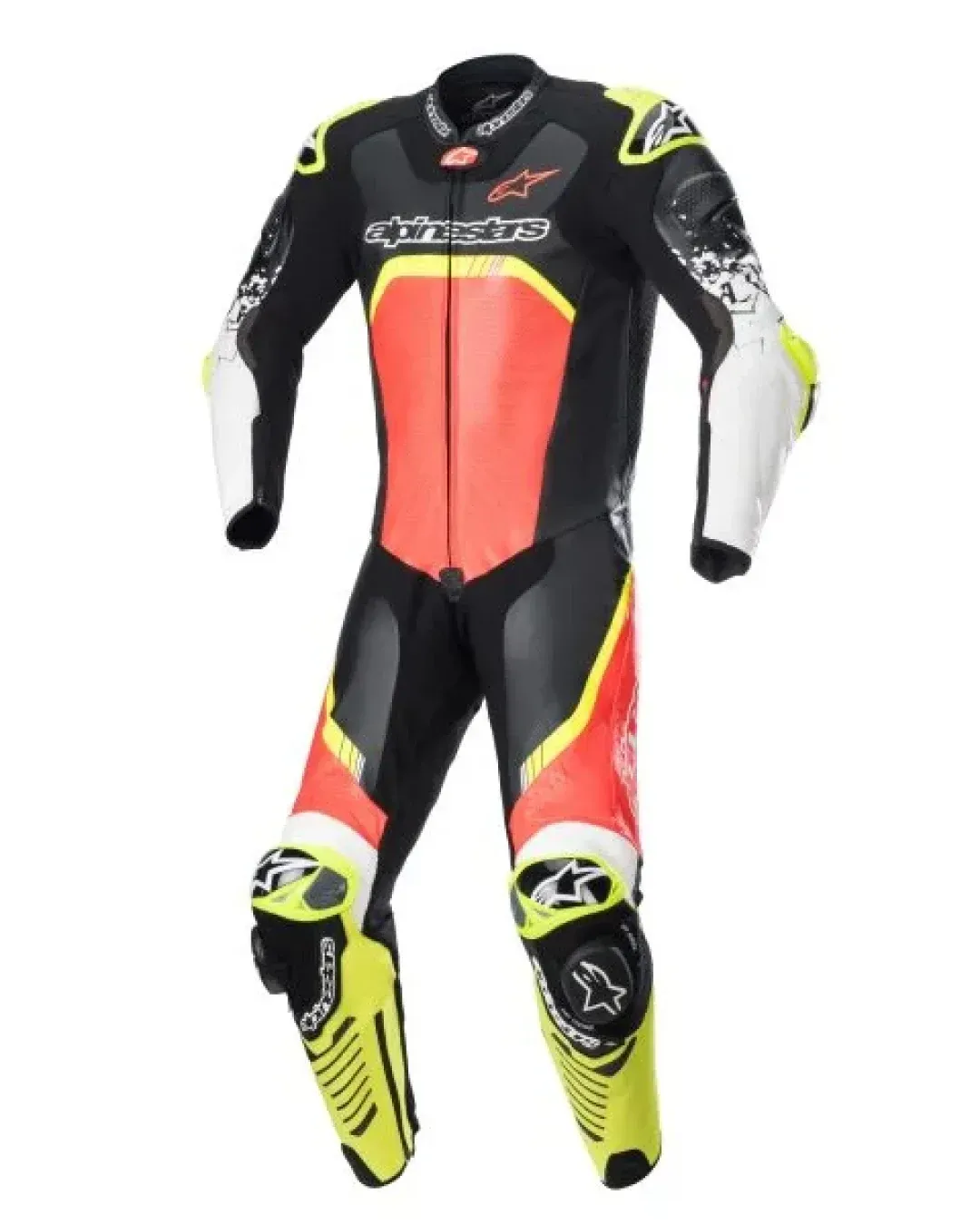 Кожен екип ALPINESTARS GP TECH V4 BLACK/RED/YELLOW