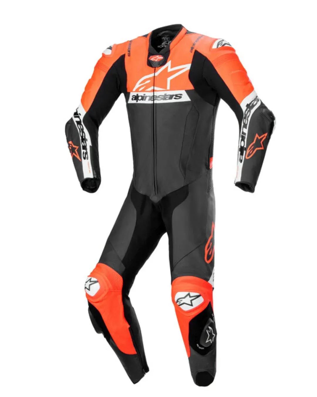 Кожен екип ALPINESTARS Missile Ward 1pc Black/Fluo Red