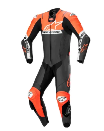 Кожен екип ALPINESTARS Missile Ward 1pc Black/Fluo Red