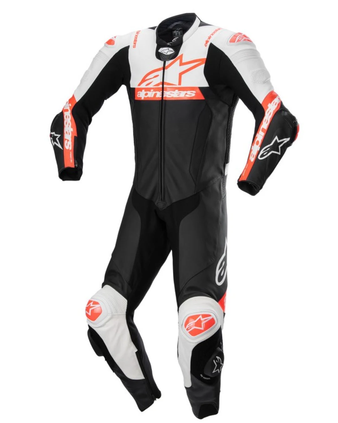 Кожен екип ALPINESTARS Missile Ward 1pc Black/White/Red Fluo