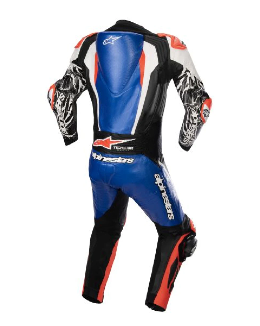 Кожен екип ALPINESTARS RACING ABSOLUTE V2 BLACK/FLUO BLUE