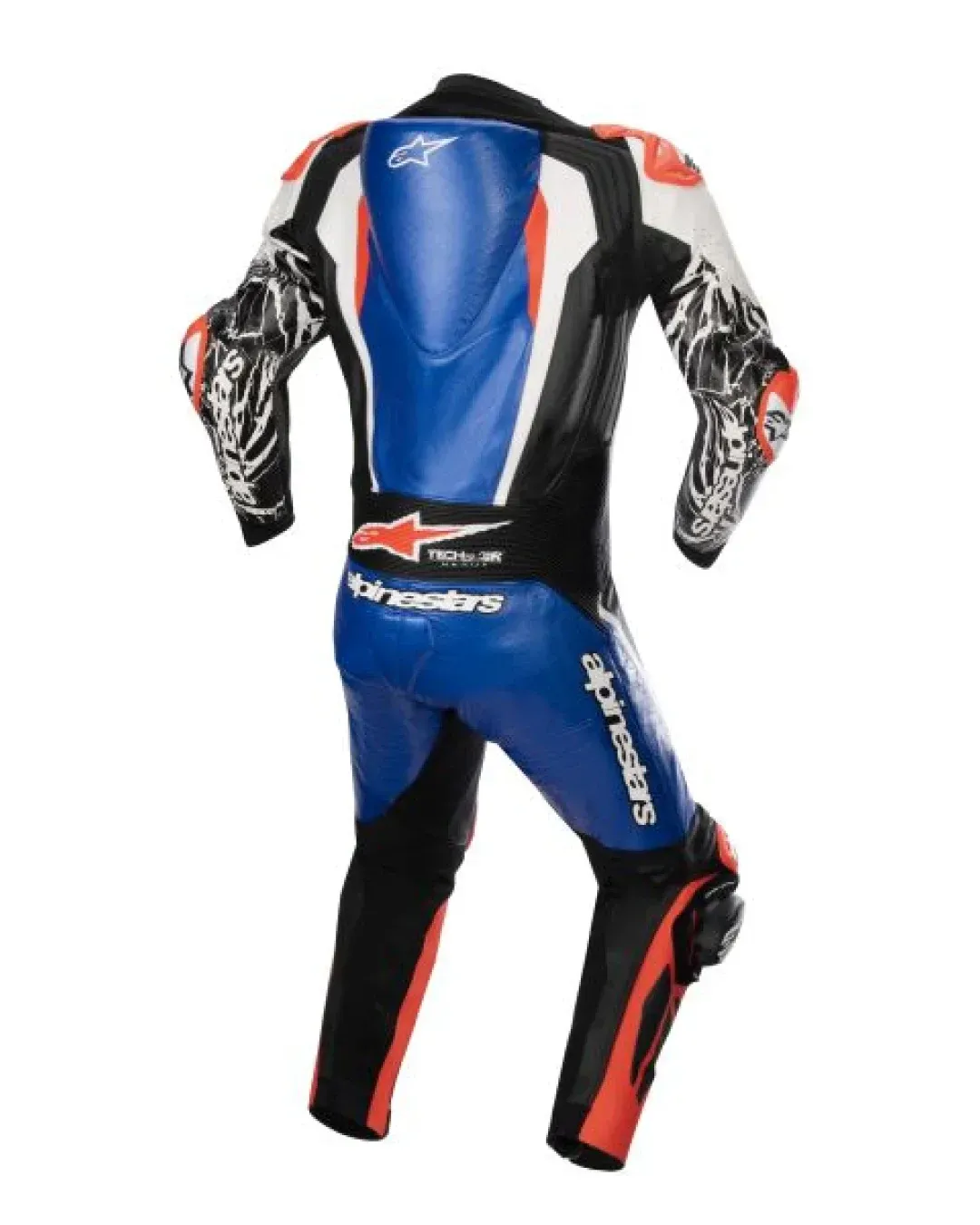 Кожен екип ALPINESTARS RACING ABSOLUTE V2 BLACK/FLUO BLUE