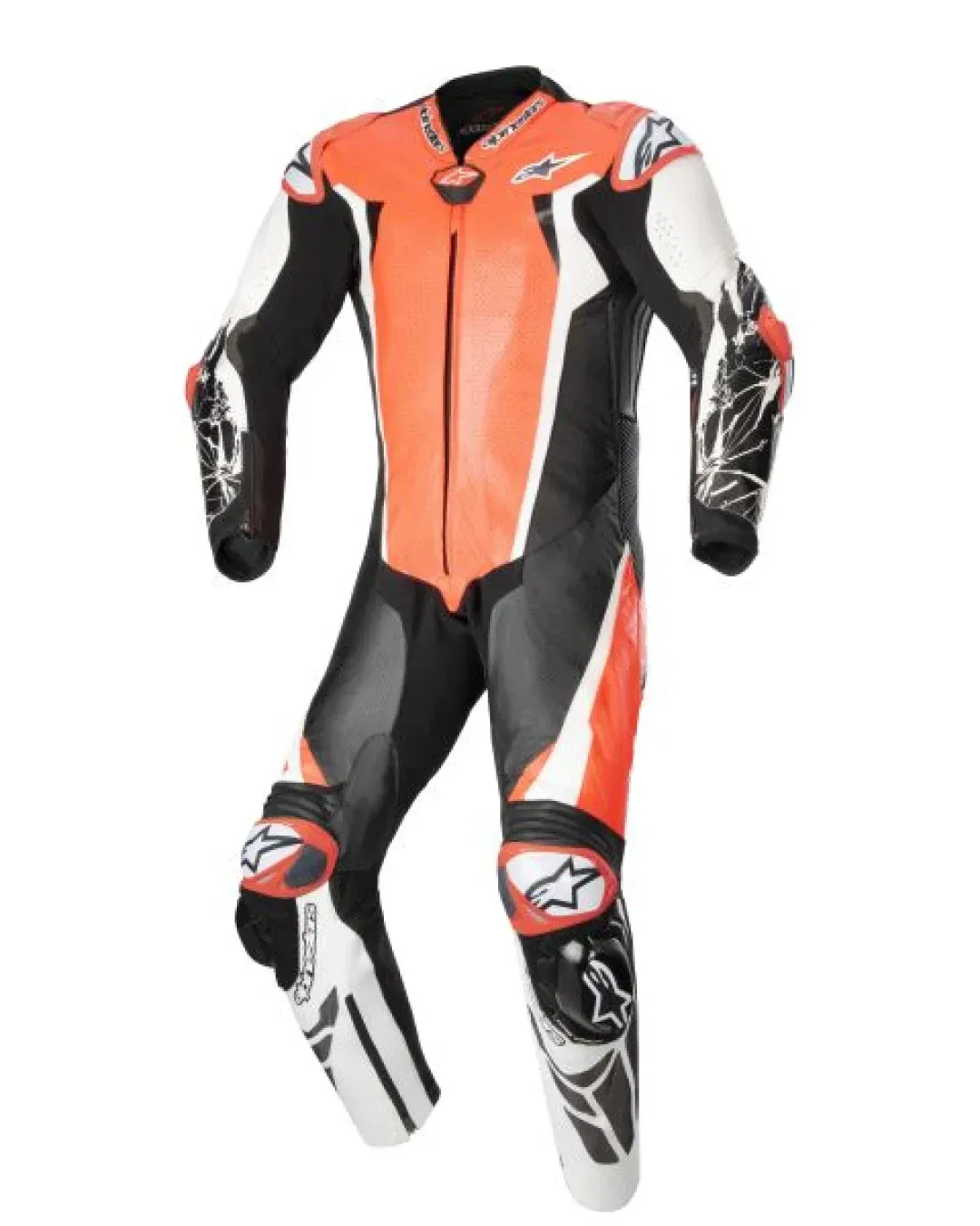 Кожен екип ALPINESTARS RACING ABSOLUTE V2 RED/FLUO RED/WHITE