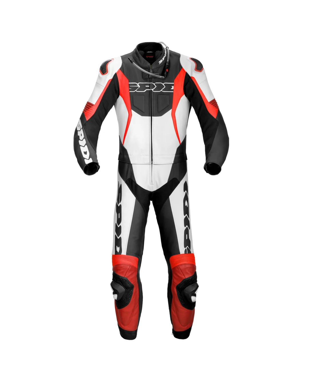 Кожен екип от две части SPIDI SPORT WARRIOR TOUR BLACK/RED