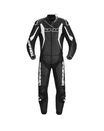 Кожен екип от две части SPIDI SPORT WARRIOR TOUR BLACK/WHITE