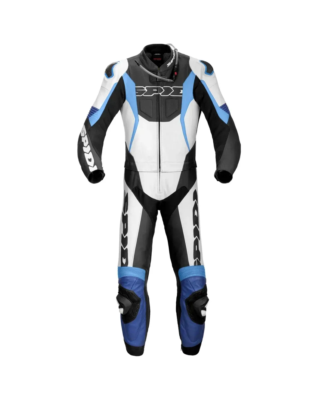 Кожен екип от две части SPIDI SPORT WARRIOR TOUR WHITE/BLUE