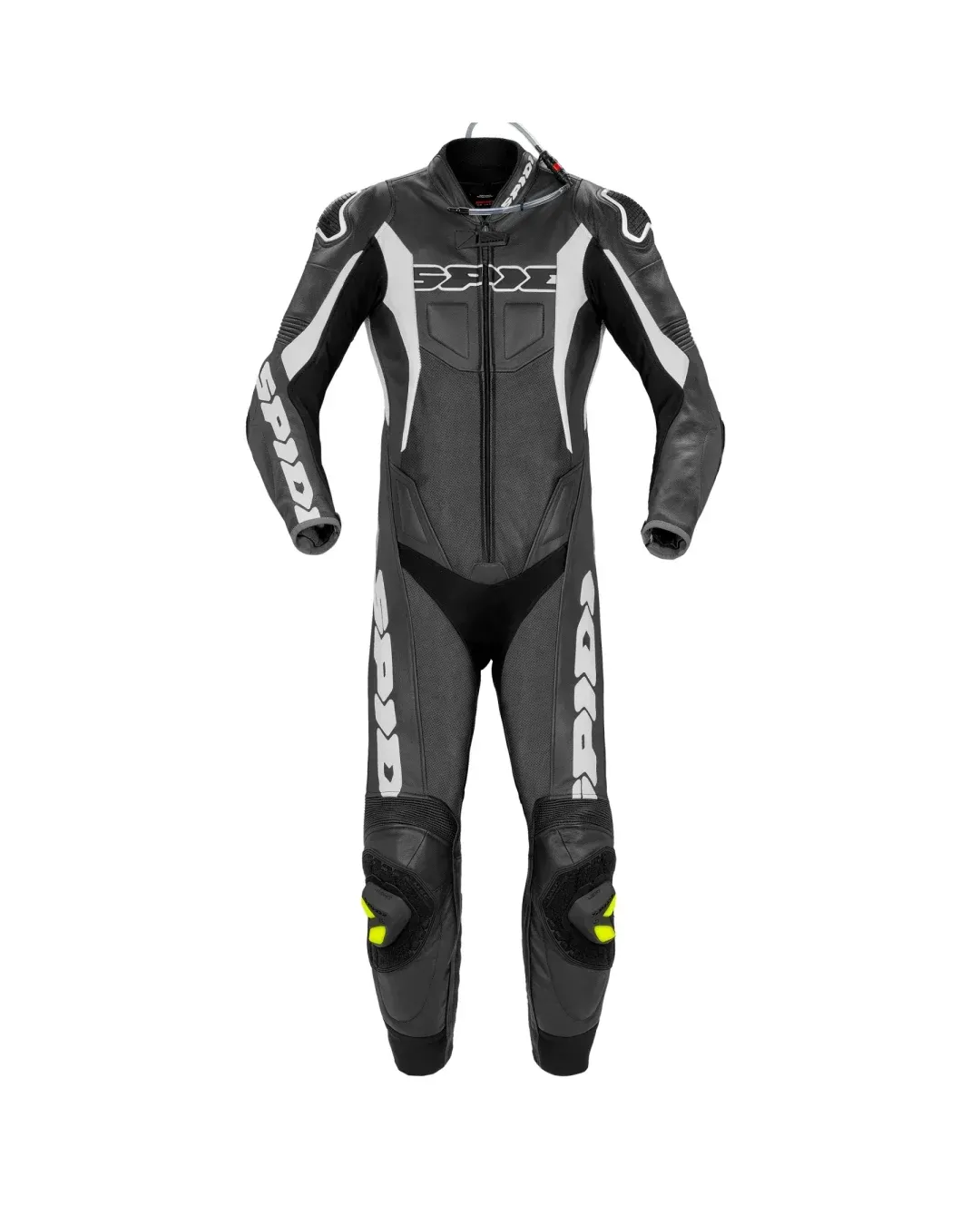 Кожен екип с гърбица SPIDI SPORT WARRIOR PERFORATED PRO BLACK/WHITE